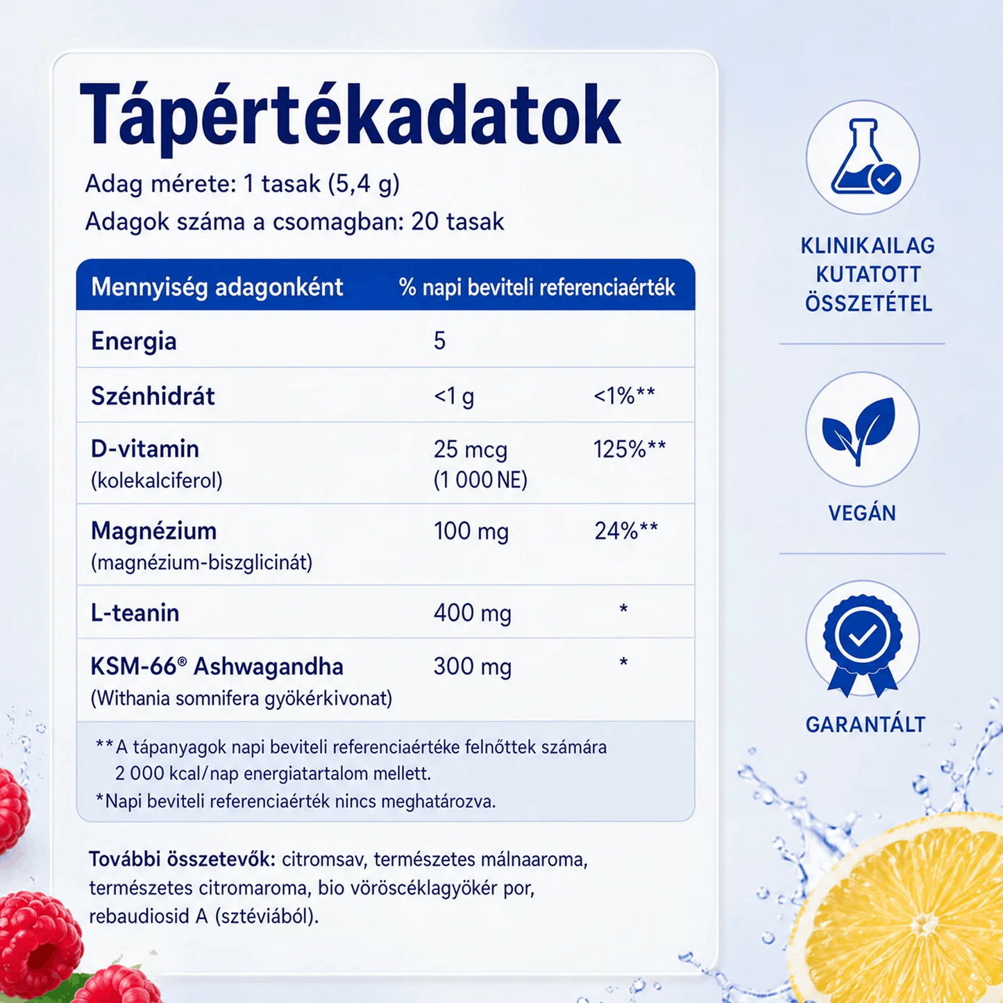 Kortizolszintet csökkentő ital